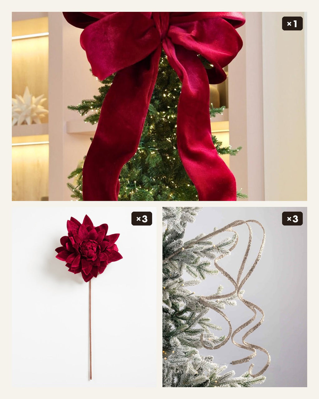 The Burgundy Tree Set