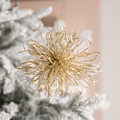 Champagne Gold Burst Ornament