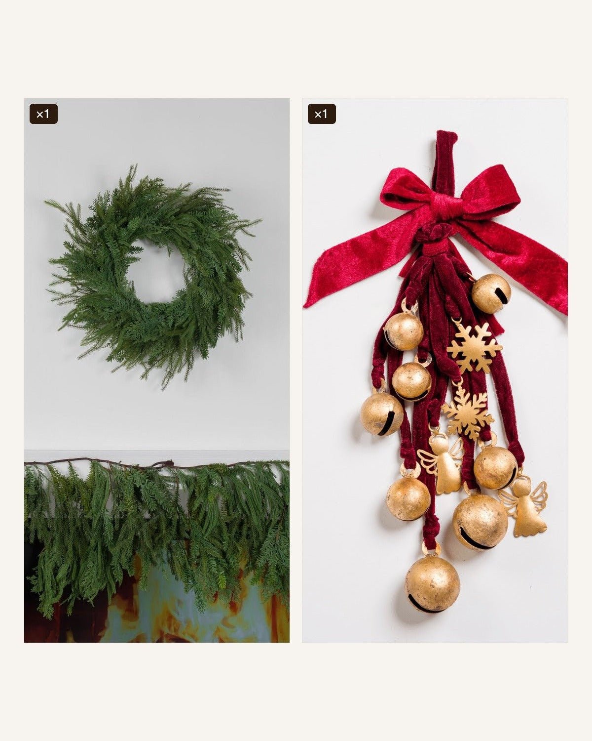Christmas Wreath Set