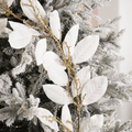 Cream Velvet Leaf Garland