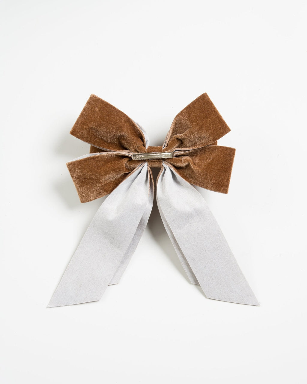 Dark Brown Velvet Bow, Set of 6