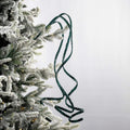 Emerald Green Twirl Ribbon Pick, Set of 6
