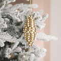Gold Enamel Shuttle Ornament Gold Collection
