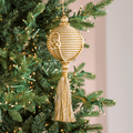 Natural Jute Ornament with Tassel