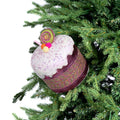 Pink Mini Cake Ornament
