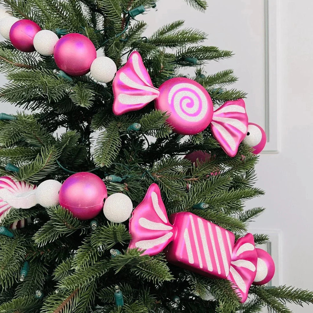 Pink Mixed Candy Garland - 6ft