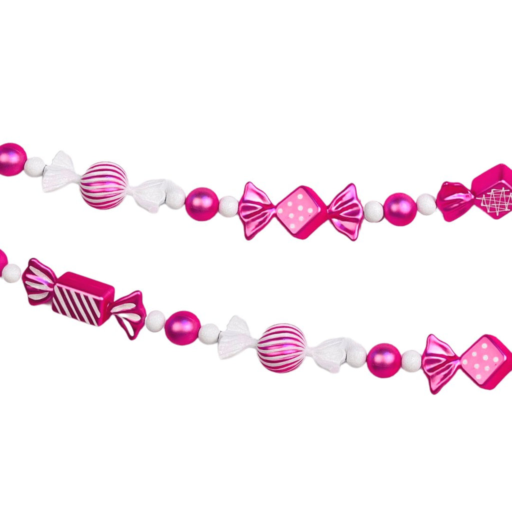 Pink Mixed Candy Garland - 6ft