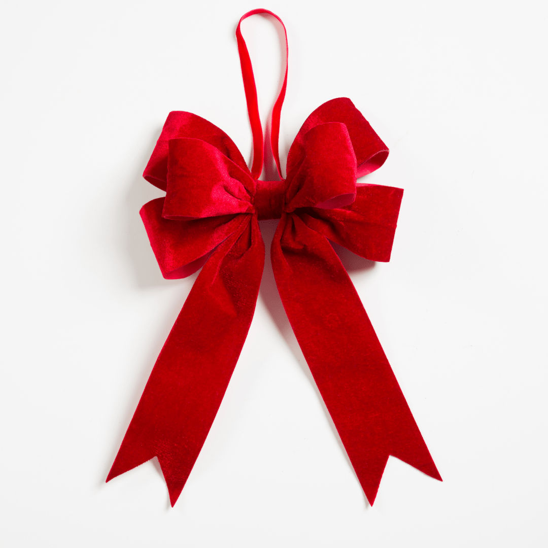Red Bow Ornament