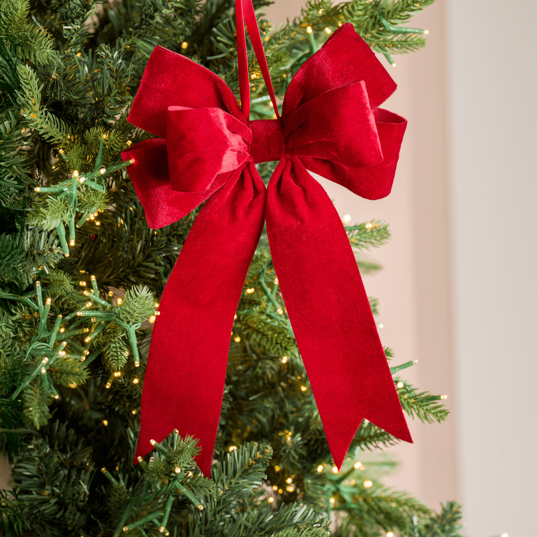 Red Bow Ornament