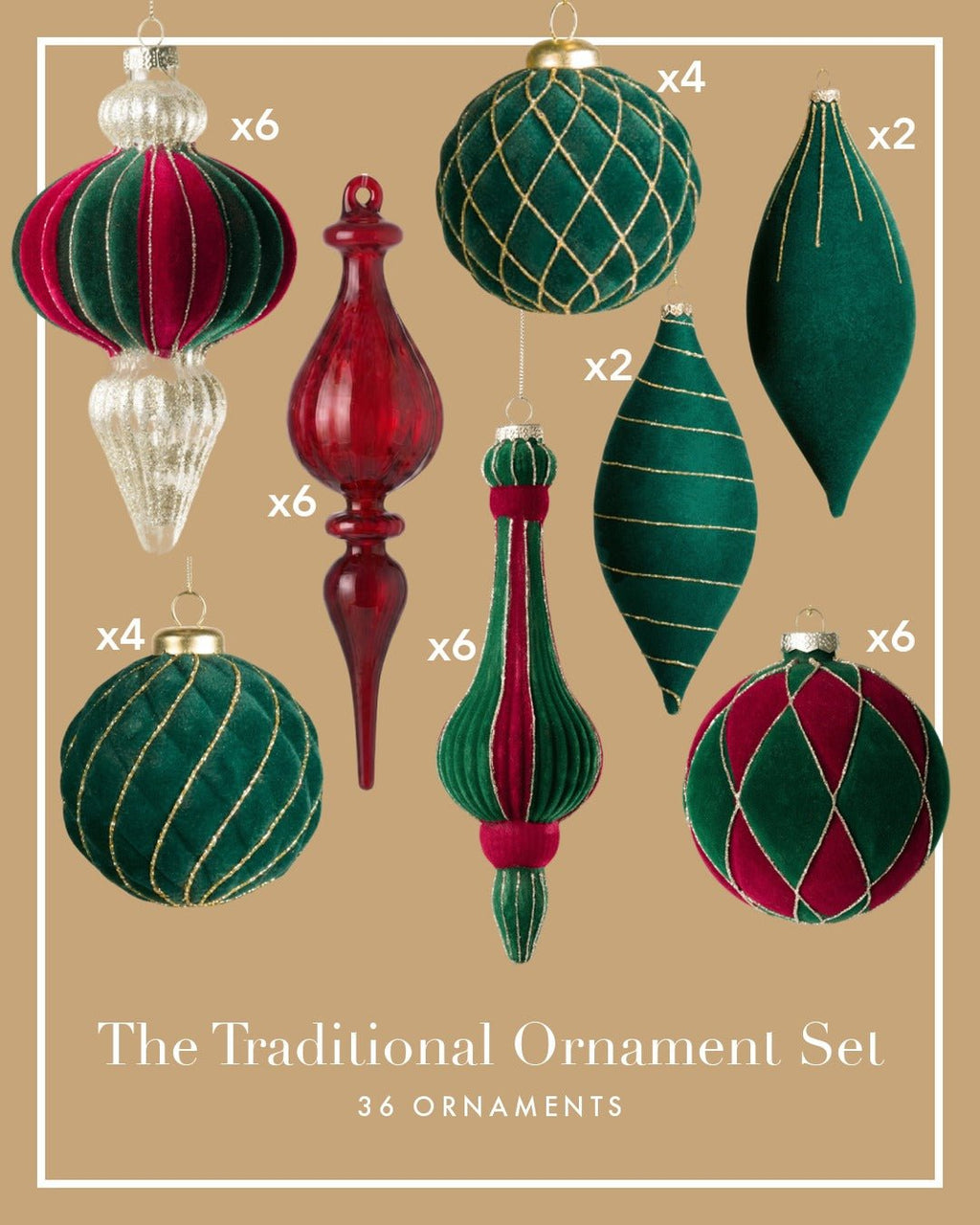 The Traditional Ornament Set